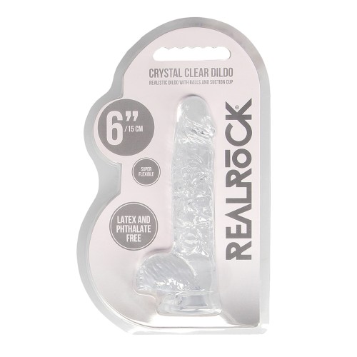 Shots RealRock 6-Inch Realistic Dildo with Balls