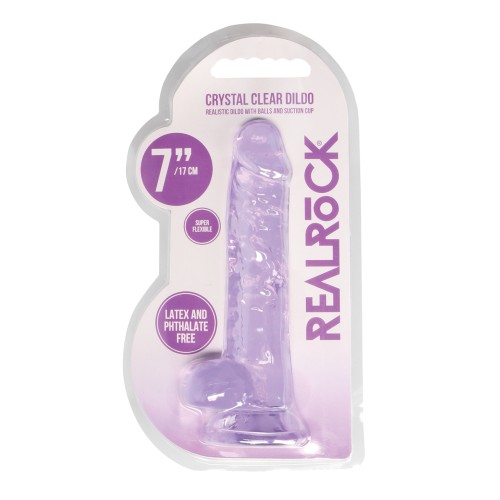 Dildo RealRock de 7 Pulgadas con Testículos