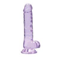 Shots RealRock 7-Inch Dildo with Balls