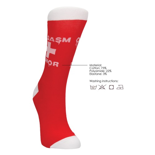 Shots Sexy Socks Orgasm Donor - Female for Fun Vibes