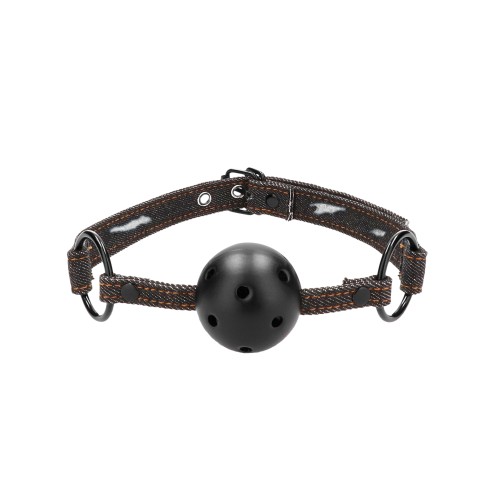 Shots Ouch Breathable Ball Gag for Gag Play