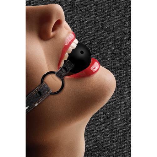 Shots Ouch Breathable Ball Gag for Gag Play