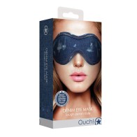 Shots Denim Eye Mask Fashion Accessory