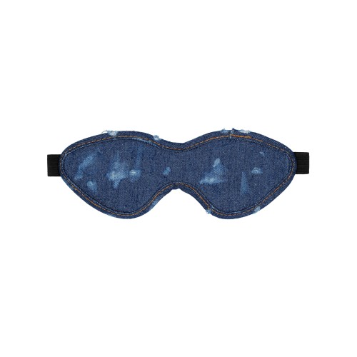 Shots Denim Eye Mask Fashion Accessory