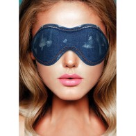 Shots Denim Eye Mask Fashion Accessory