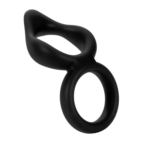 Anillo de Pene Double Ring F-88 Negro