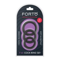 Forto F-61 Liquid Ring Set - Ultimate Comfort