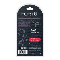 Forto F-61 Liquid Ring Set - Ultimate Comfort