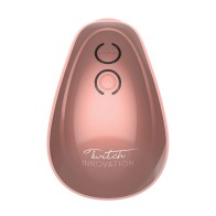 Shots Twitch Innovation Hands-Free Clitoral Stimulator - Rose Gold