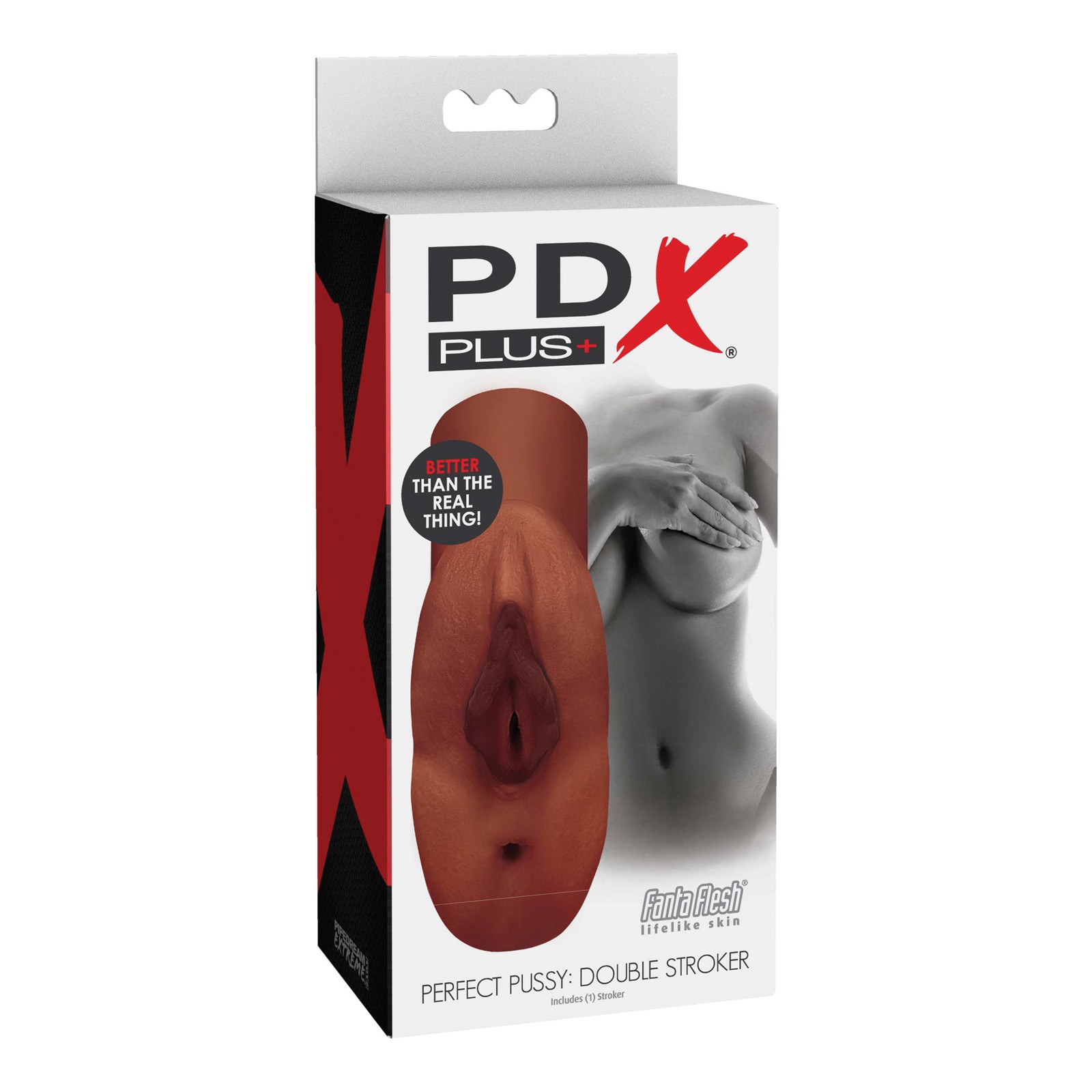 PDX Plus Perfect Pussy Double Stroker for Realistic Feeling