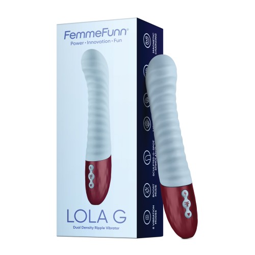 Femme Funn Lola G-Spot Vibrator Light Blue