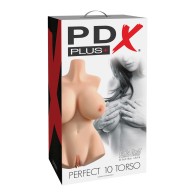 PDX Plus Perfect 10 Torso Ivory