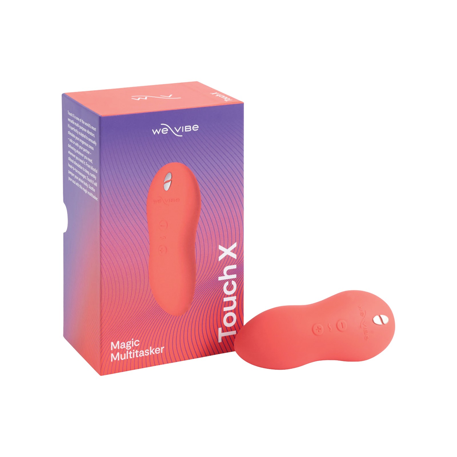 We-Vibe Touch X Vibrador Lay-on Coral Deseado