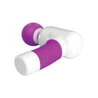 Pretty Love Fun Gun Massager - White/Fuchsia