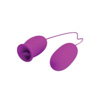 Pretty Love Daisy Silicone Licker & Vibrating Egg