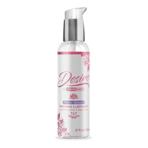 Swiss Navy Desire Water Based Lubricant - 2 oz