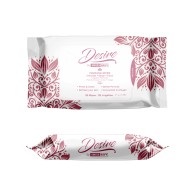 Swiss Navy Desire Unscented Feminine Wipes Pack of 25