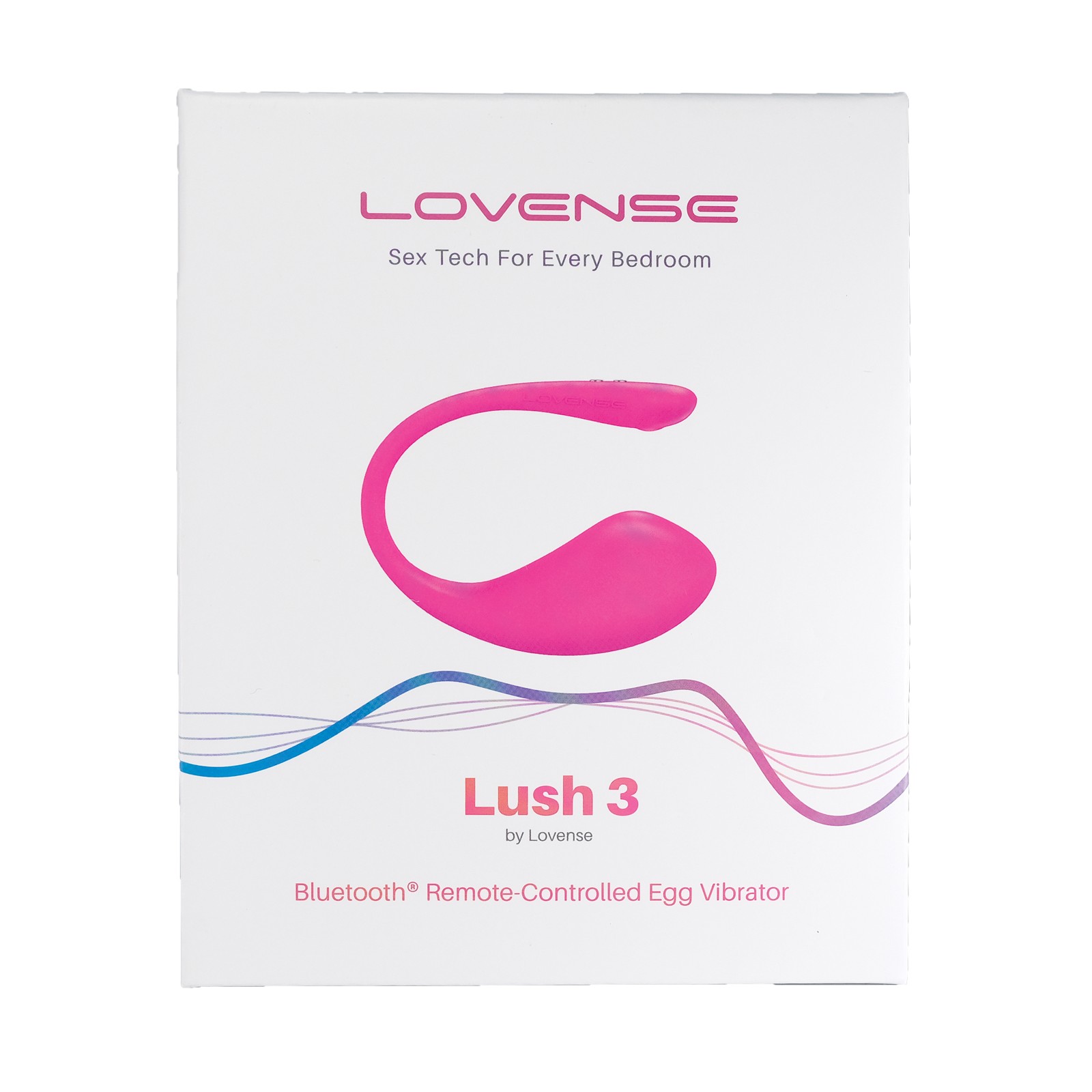 Vibrador Lovense Lush 3.0 Activado por Sonido Rosa