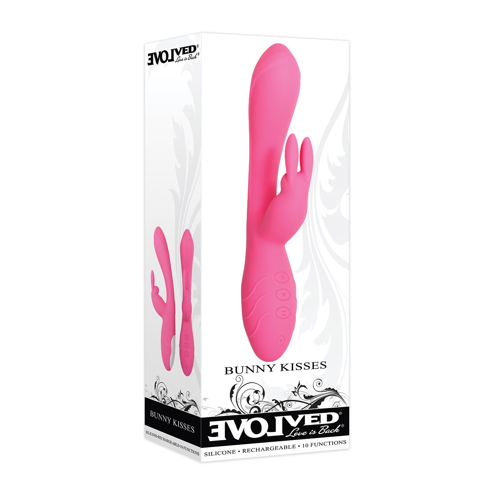 Evolved Bunny Kisses Vibrator Pink