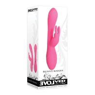 Evolved Bunny Kisses Vibrator Pink