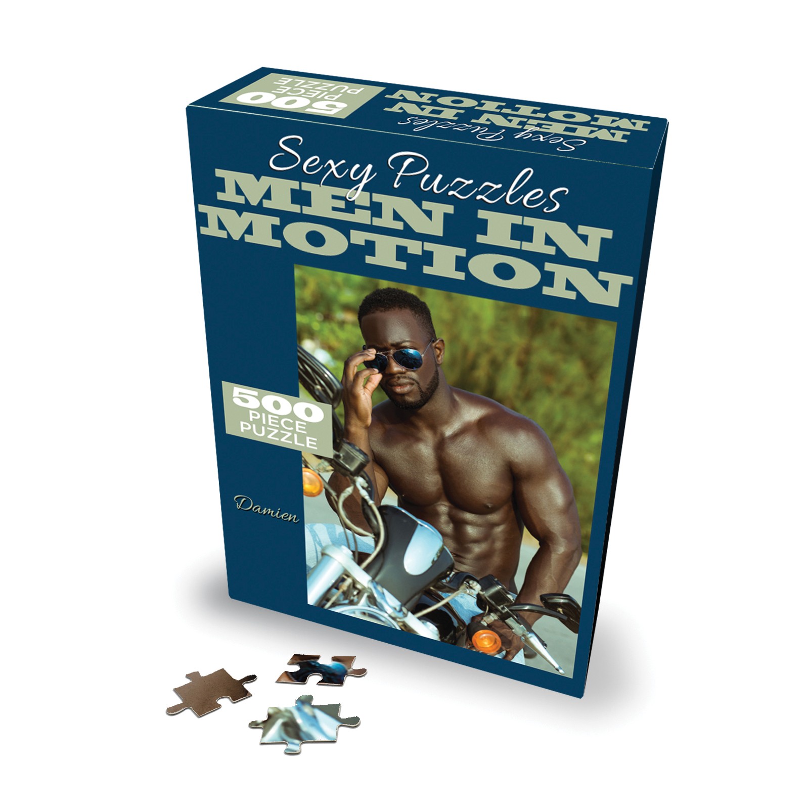 500 Piece Sexy Puzzle Men in Motion