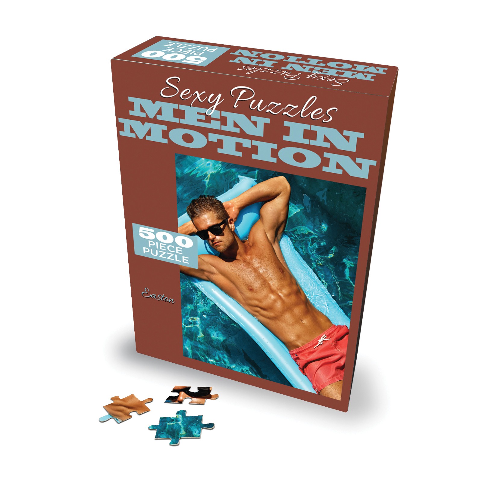 Sexy 500 pc Puzzles Men in Motion Easton