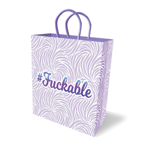 Hash Tag Fuckable Gift Bag - Stylish Present