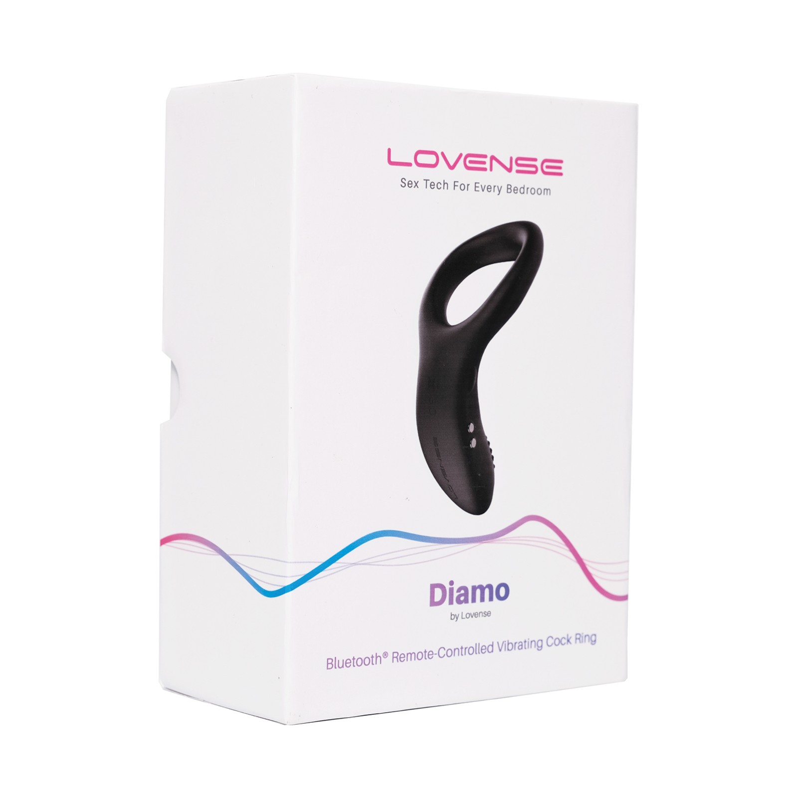 Anillo para el Pene Lovense Diamo - Negro