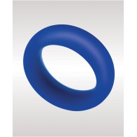 ZOLO Extra Thick Silicone Cock Ring Blue