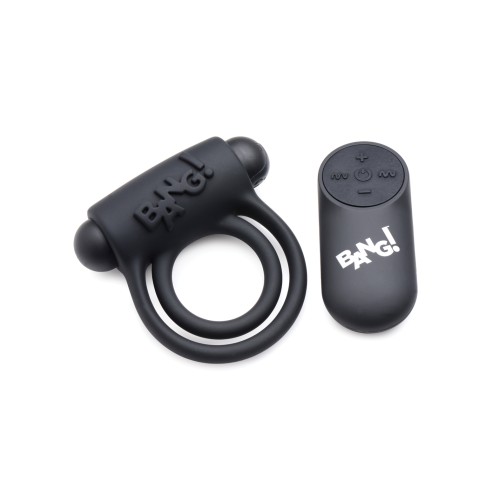 Bang! Vibrating Cock Ring & Bullet for Pleasure