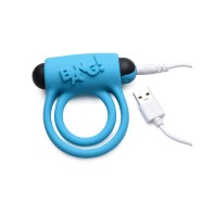 Anillo Vibrador Bang! Control Remoto Azul