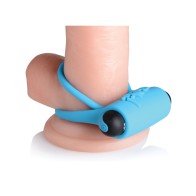 Anillo Vibrador Bang! Control Remoto Azul