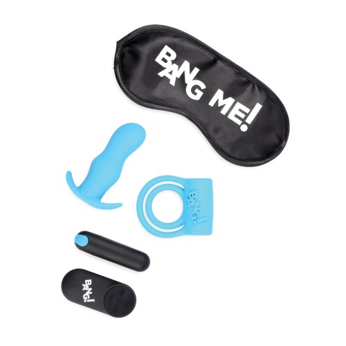 Kit de Anillo para Cock y Plug Anal Bang Duo Blast Control Remoto