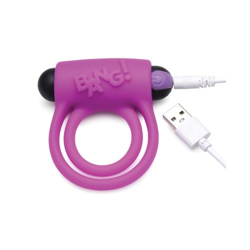 Bang! Vibrating Cock Ring with Bullet