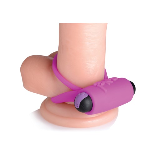 Bang! Vibrating Cock Ring with Bullet