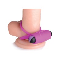 Bang! Vibrating Cock Ring with Bullet