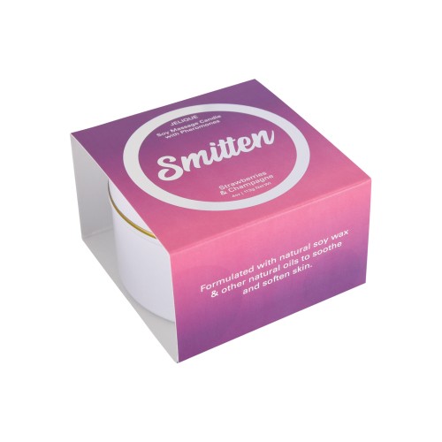 Jelique Massage Candle Smitten Strawberry Champagne