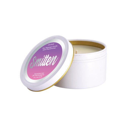 Jelique Massage Candle Smitten Strawberry Champagne