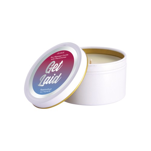 Jelique Massage Candle Get Laid Passion Fruit 4 oz