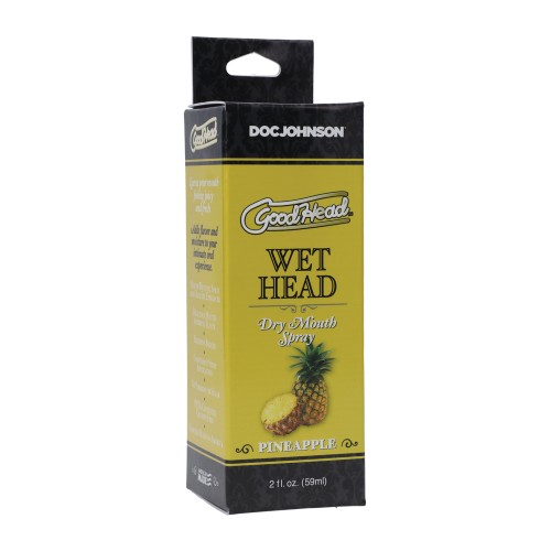 GoodHead Juicy Head Dry Mouth Spray Pineapple Flavor