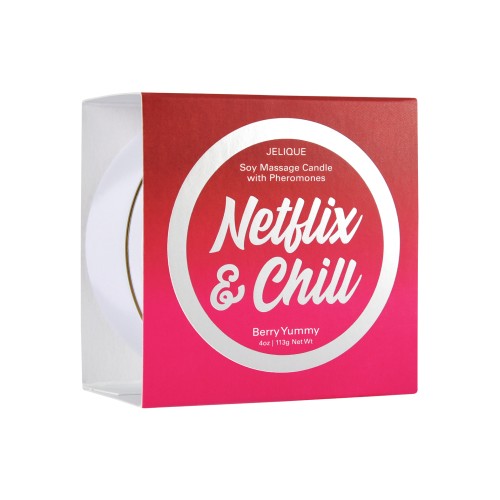 Jelique Vela de Masaje - Netflix & Chill Berry Yummy