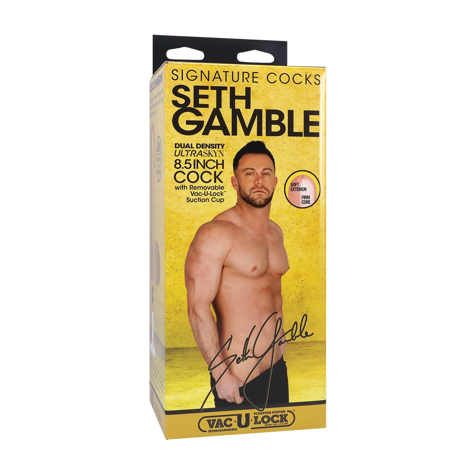 Pene ULTRASKYN 8" Signature Cocks Seth Gamble