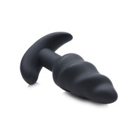 Bang 21X Vibrating Butt Plug with Remote Control - Black