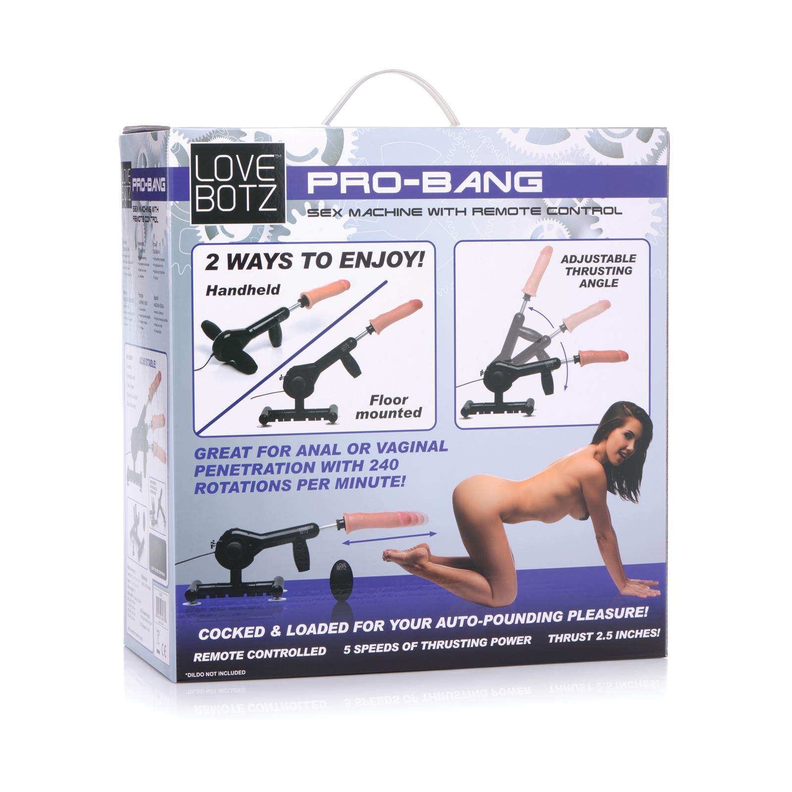 LoveBotz Pro-Bang Sex Machine Remote Control