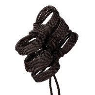 Cuerda Negra Boundless para Jugar con Bondage Seguro