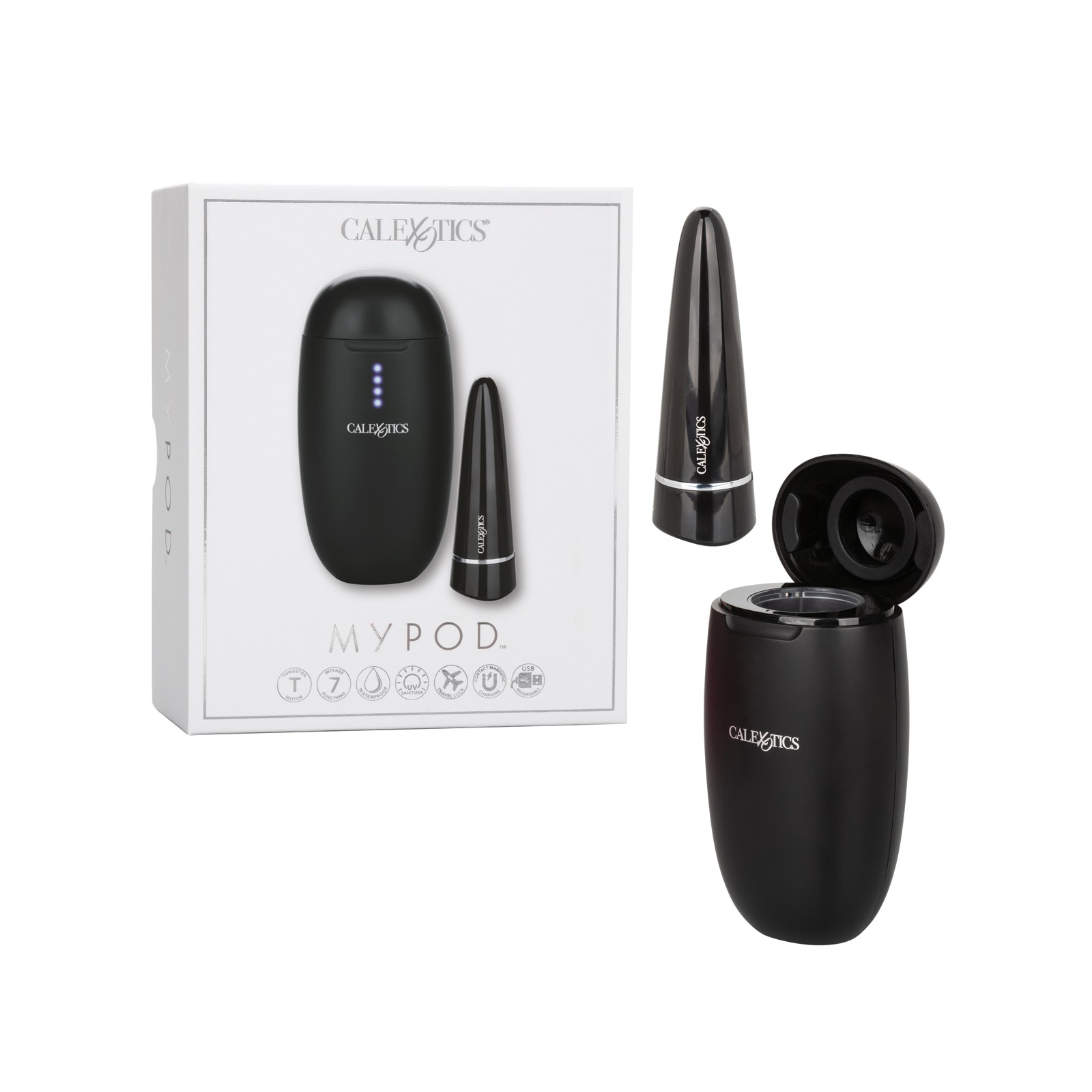 My Pod Vibrating Massager Black