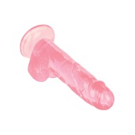 Size Queen 6 Inch Dildo Pink