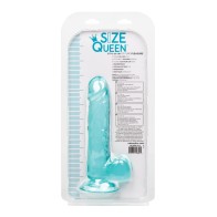 Dildo Size Queen 6" - Azul