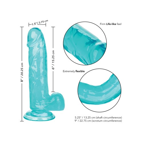 Dildo Size Queen 6" - Azul