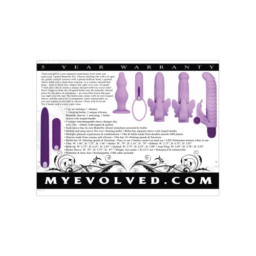 Evolved Lilac Desires Vibrator - Purple